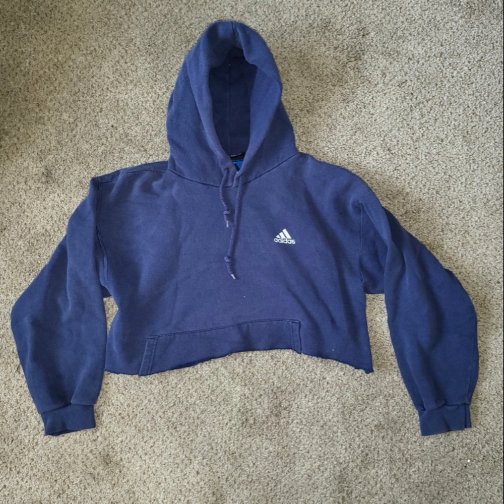 Adidas Cropped Hoodie